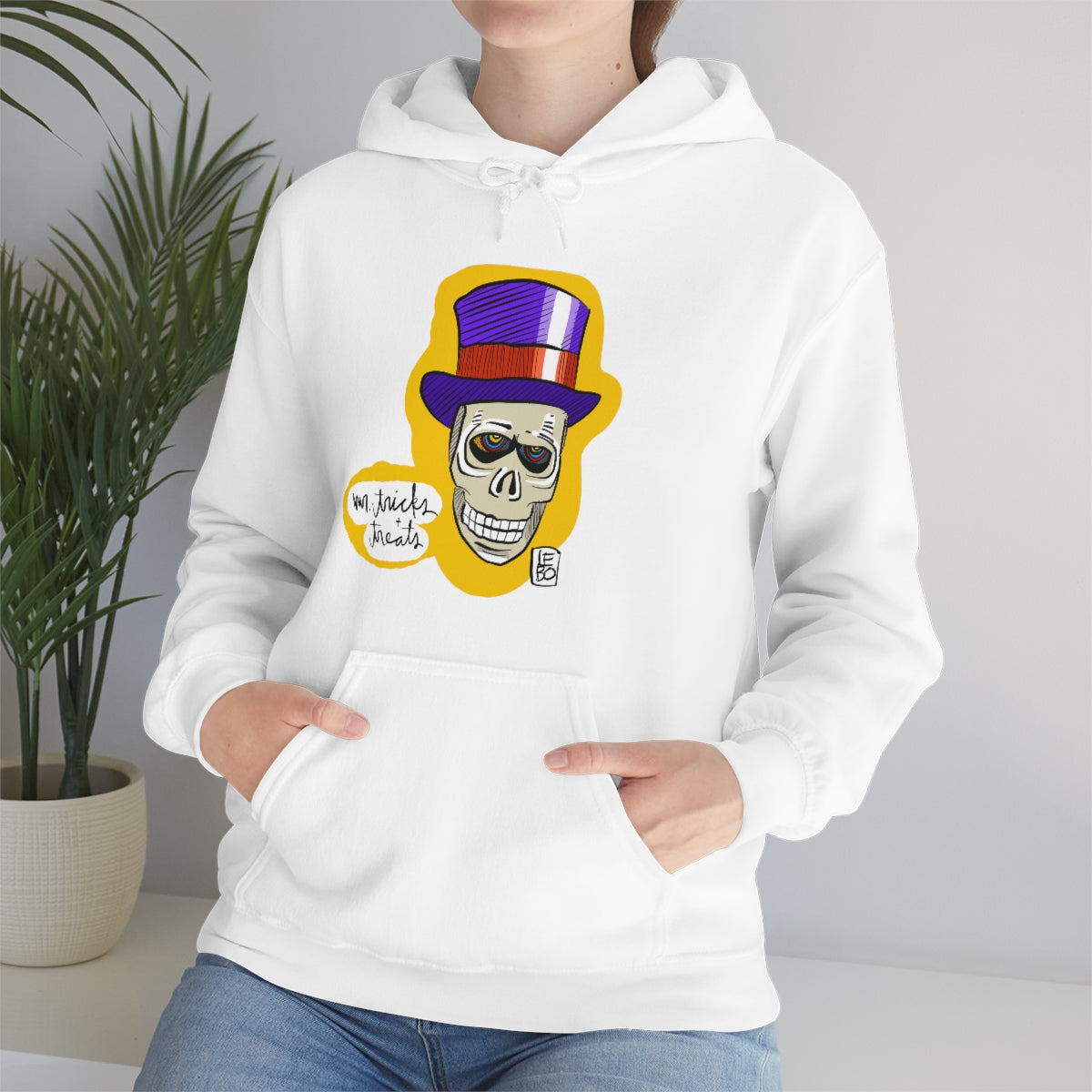 Mr Tricks and Treats - Lebo Unisex Hooded Sweatshirt